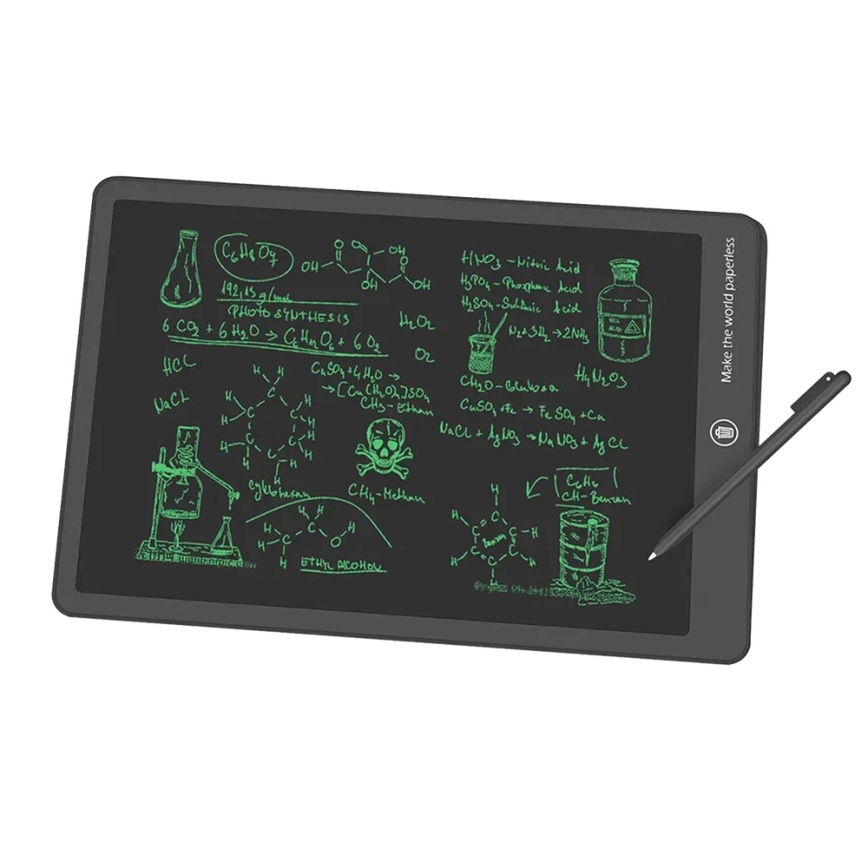 Winner Group - Mesa de desenho digital 15 1xCR2032 preto