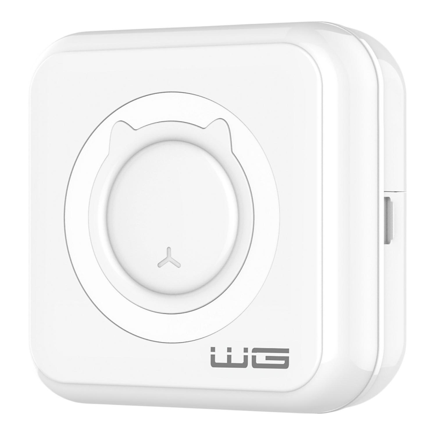 Winner Group - Mini impressora térmica 800 mAh branco