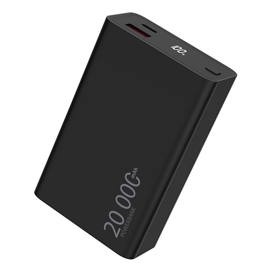 Winner Group - Power Bank com ecrã 20000 mAh 20W Power Delivery preto
