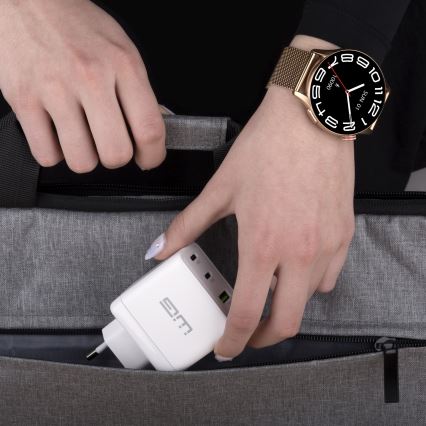 Winner Group - Smart watch AirFlex 2 Elegance 280 mAh IP68 dourado