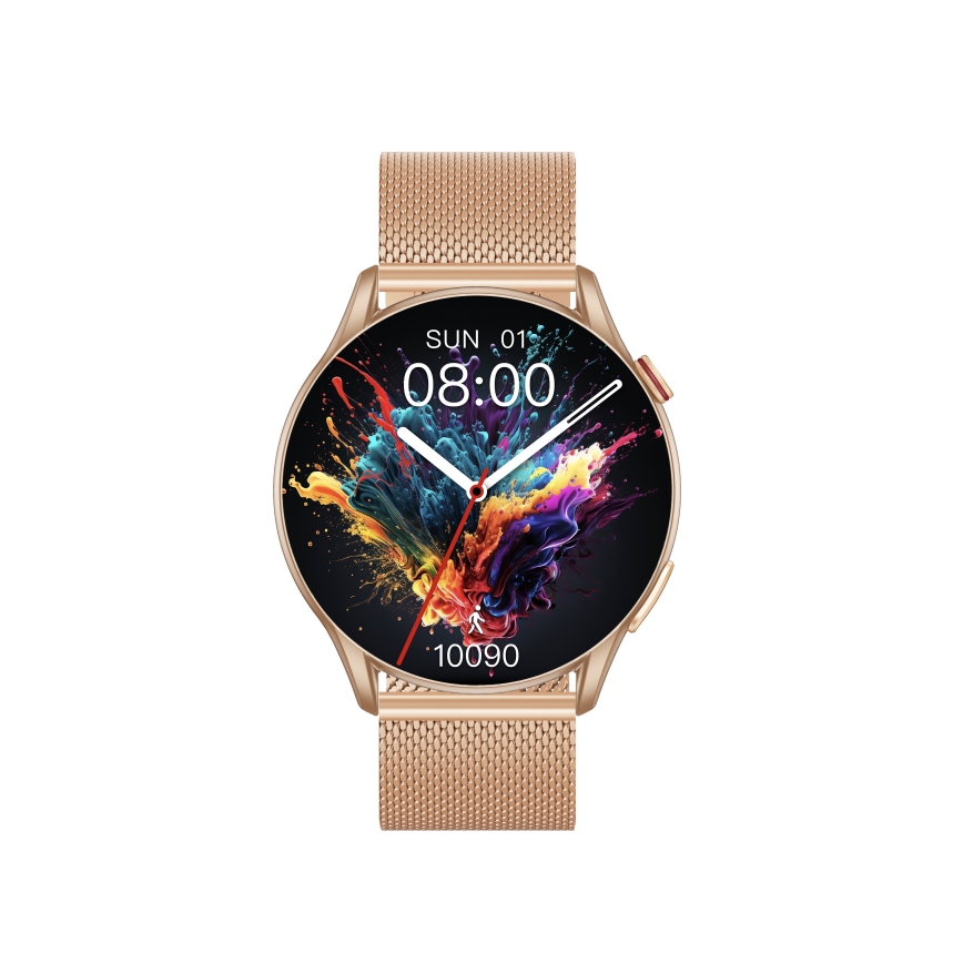 Winner Group - Smart watch AirFlex 2 Elegance 280 mAh IP68 dourado