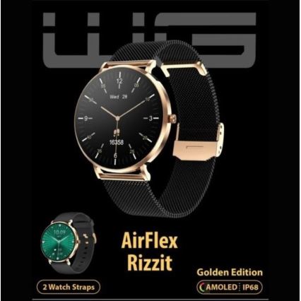 Winner Group - Smart watch AirFlex3 Rizz It 200 mAh IP68 dourado