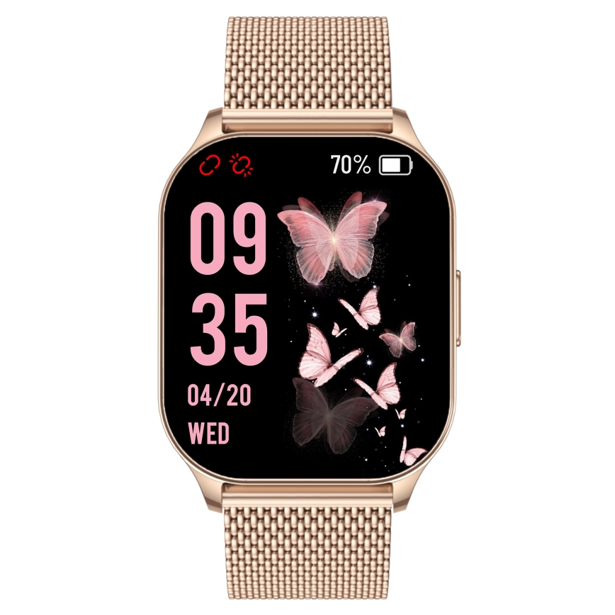 Winner Group - Smart watch AirFlexOne+ 300 mAh IP68 dourado
