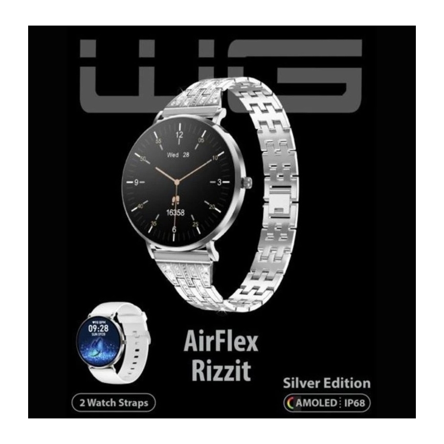 Winner Group - Smartwatch AirFlex3 Rizz It 200 mAh IP68 prata