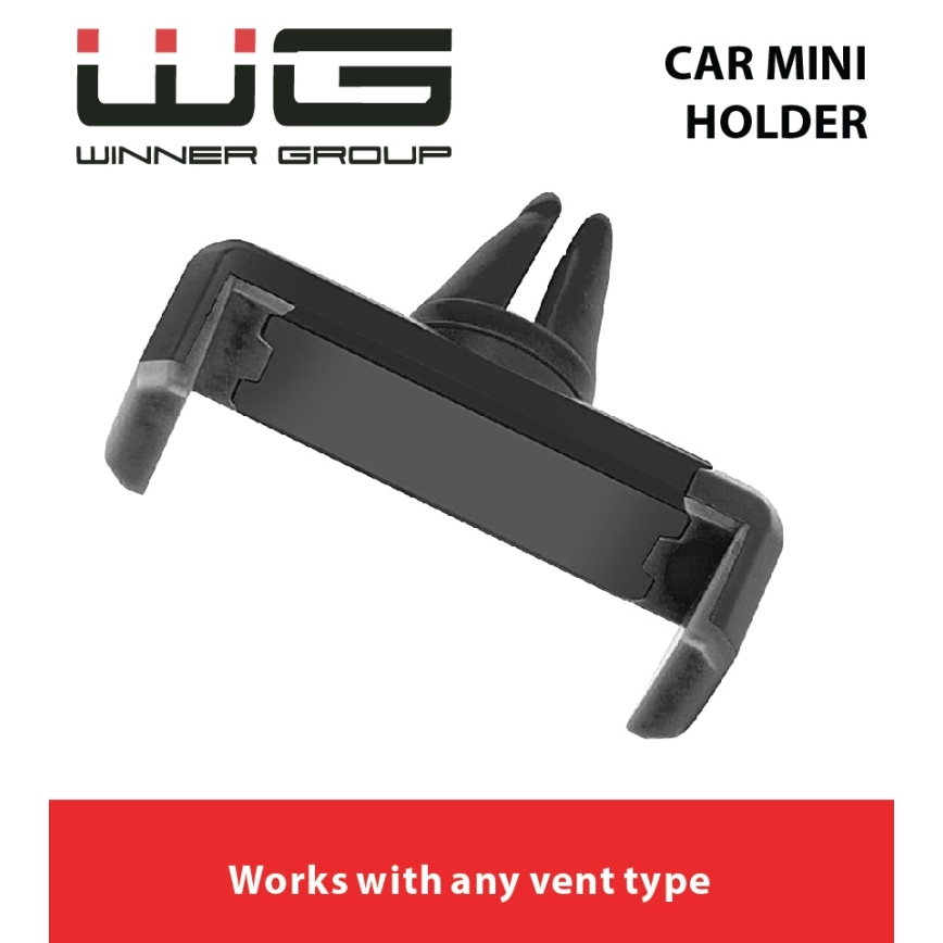 Winner Group - Suporte para telemóvel expansível para o carro preto