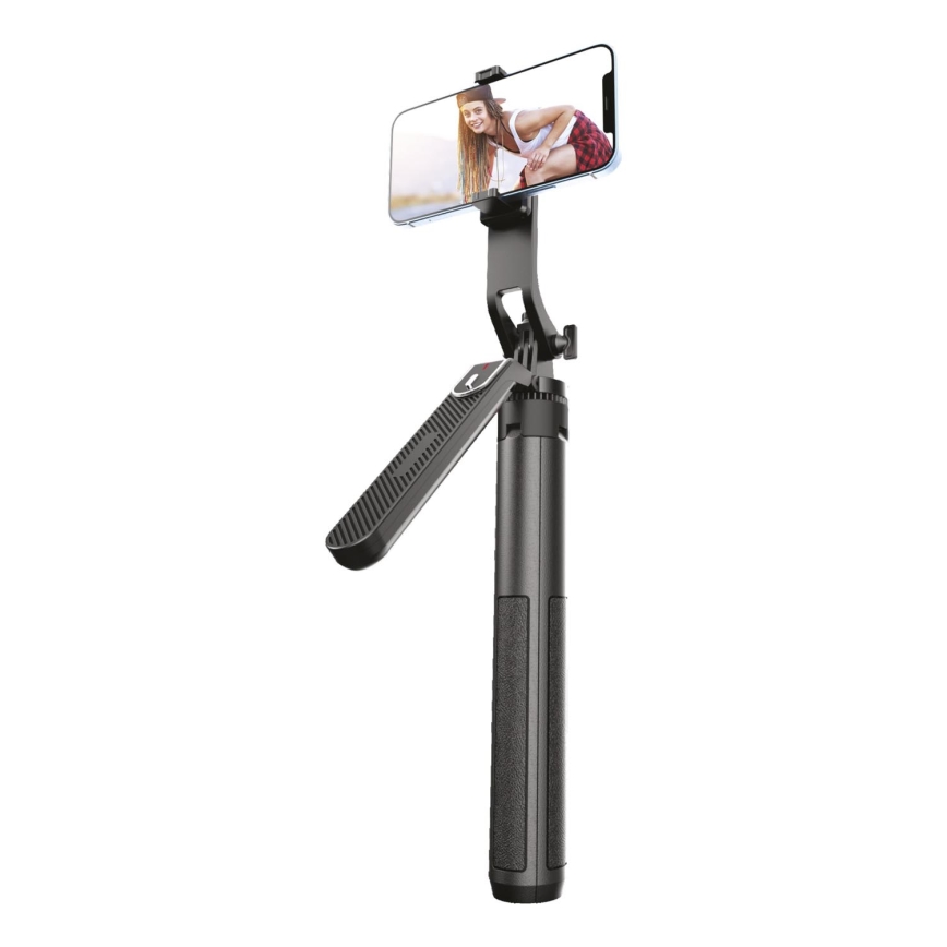 Winner Group - Tripé para selfies 3em1 com um suporte 55 mAh 180 cm preto