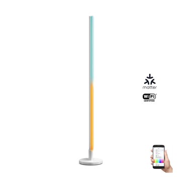 WiZ - Candeeiro de chão LED RGBW com regulação POLE LED/13W/230V 2200-6500K Wi-Fi