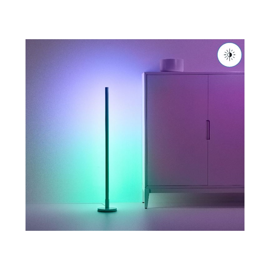 WiZ - Candeeiro de chão LED RGBW com regulação POLE LED/13W/230V 2200-6500K Wi-Fi