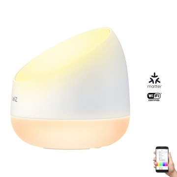 WiZ - Candeeiro de mesa LED RGBW com regulação SQUIRE LED/9W/230V 2200-6500K Wi-Fi