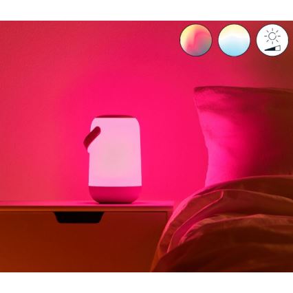 WiZ - Candeeiro portátil LED RGBW com regulação MOBILE LED/13,5W/5V 2200-6500K Wi-Fi