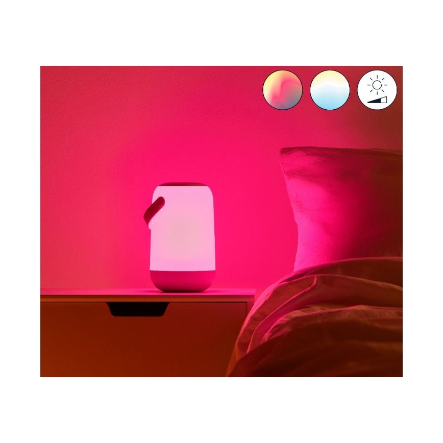 WiZ - Candeeiro portátil LED RGBW com regulação MOBILE LED/13,5W/5V 2200-6500K Wi-Fi