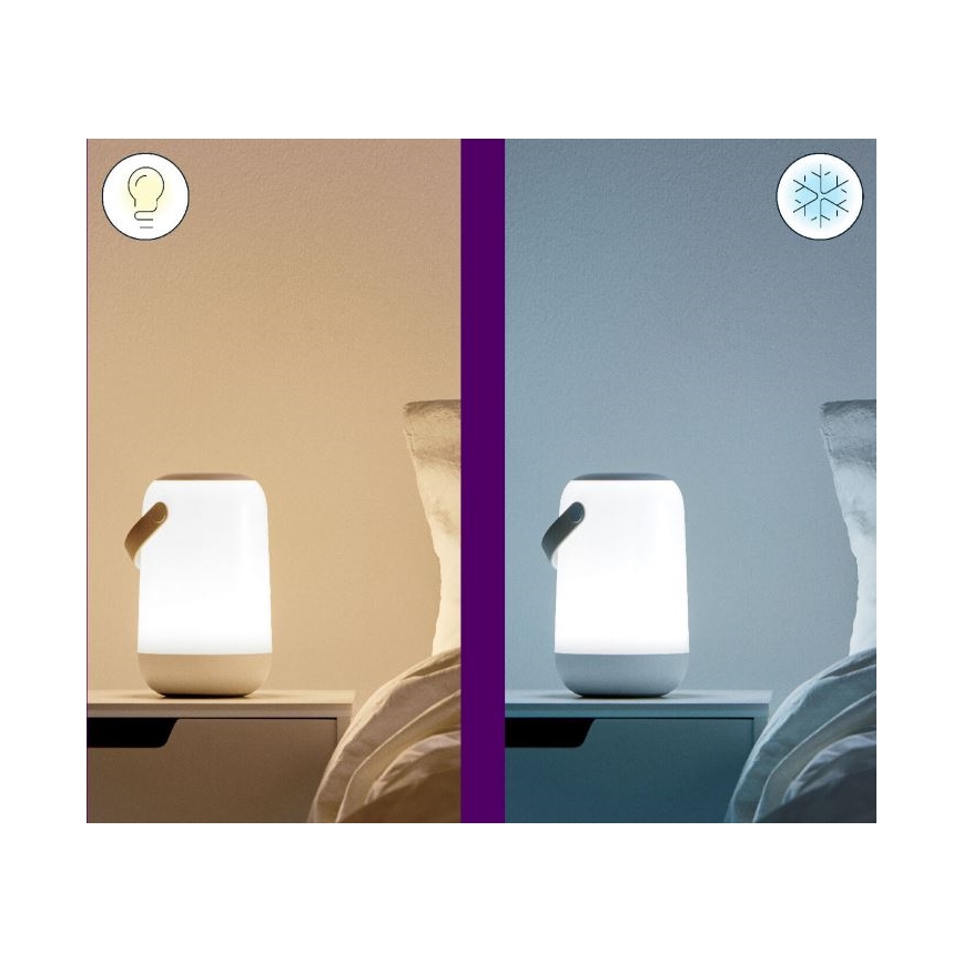 WiZ - Candeeiro portátil LED RGBW com regulação MOBILE LED/13,5W/5V 2200-6500K Wi-Fi