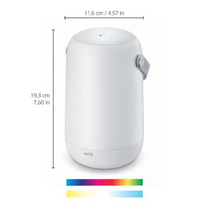 WiZ - Candeeiro portátil LED RGBW com regulação MOBILE LED/13,5W/5V 2200-6500K Wi-Fi