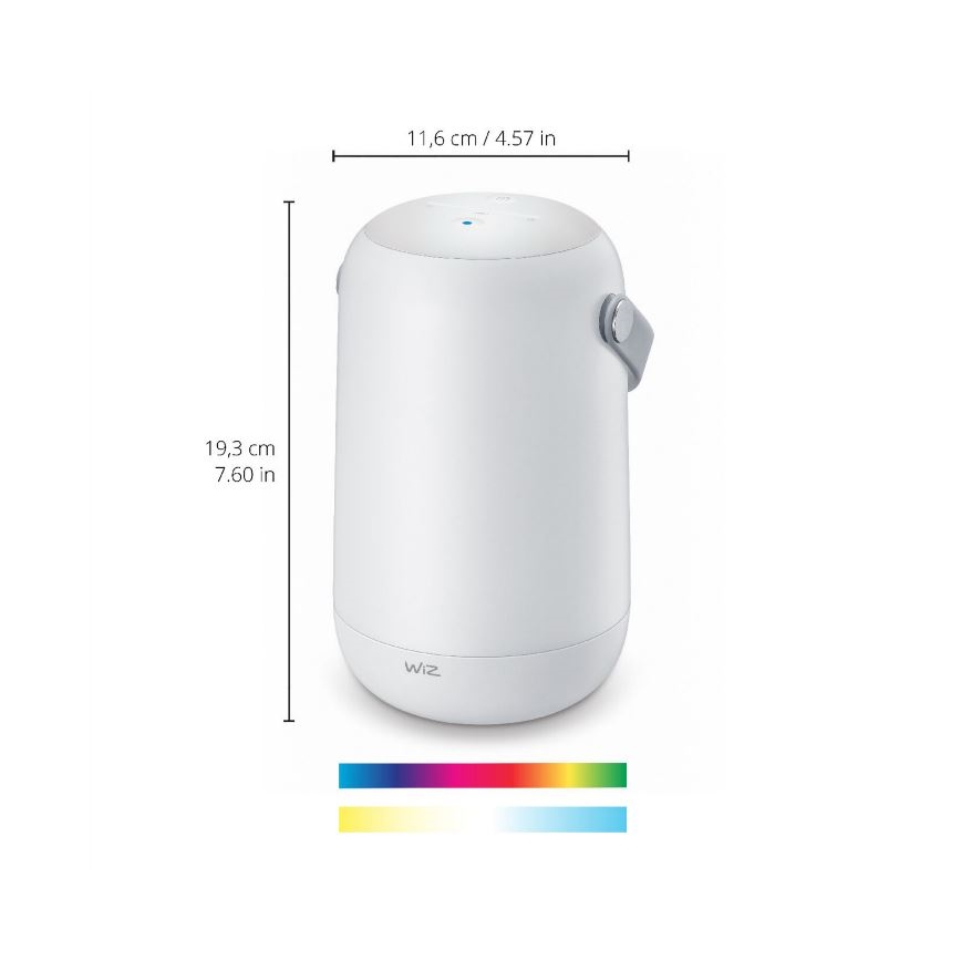 WiZ - Candeeiro portátil LED RGBW com regulação MOBILE LED/13,5W/5V 2200-6500K Wi-Fi