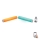 WiZ - CONJUNTO 2x LED RGBW Candeeiro com regulação BAR LED/5,5W/230V 2200-6500K Wi-Fi