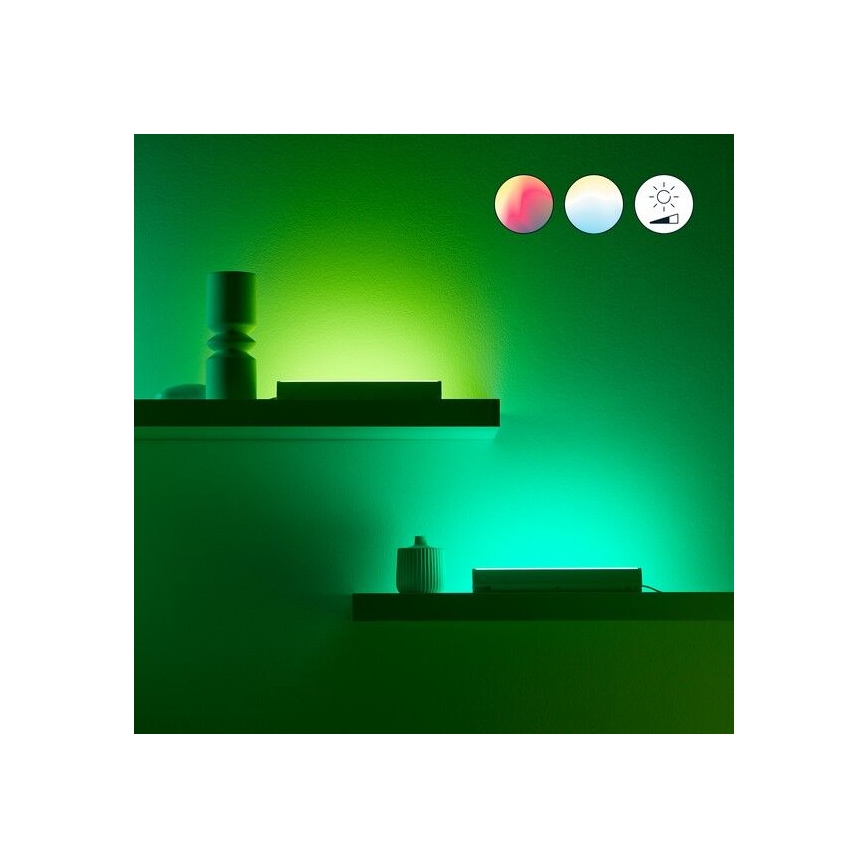 WiZ - CONJUNTO 2x LED RGBW Candeeiro com regulação BAR LED/5,5W/230V 2200-6500K Wi-Fi