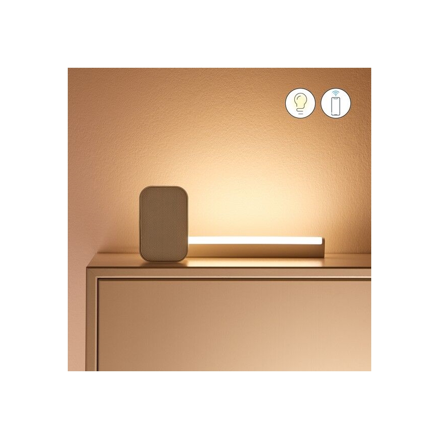 WiZ - CONJUNTO 2x LED RGBW Candeeiro com regulação BAR LED/5,5W/230V 2200-6500K Wi-Fi