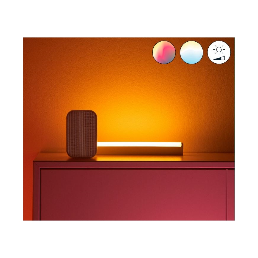 WiZ - CONJUNTO 2x LED RGBW Candeeiro com regulação BAR LED/5,5W/230V 2200-6500K Wi-Fi