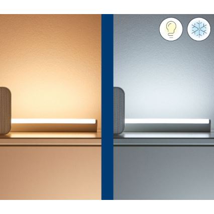 WiZ - CONJUNTO 2x LED RGBW Candeeiro com regulação BAR LED/5,5W/230V 2200-6500K Wi-Fi