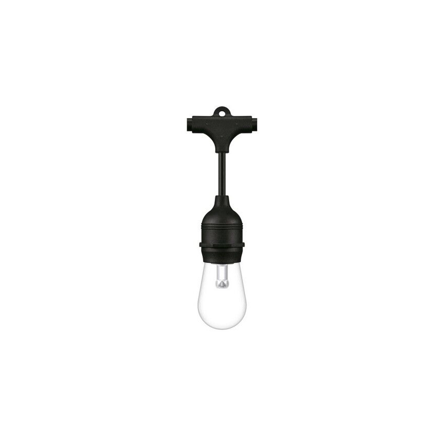 WiZ - Corrente exterior LED RGBW com regulação 12xLED 14,4m IP65 2700-5000K Wi-Fi