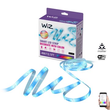WiZ - Fita LED RGBW com regulação 4m LED/6,5/230V 2700-6500K Wi-Fi