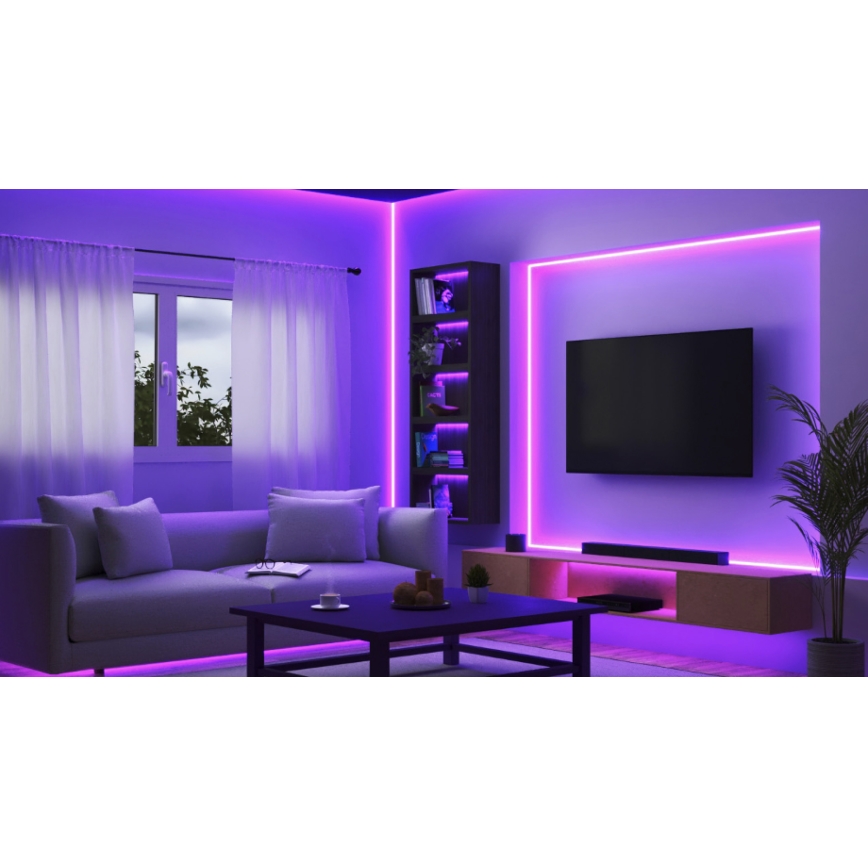 WiZ - Fita LED RGBW com regulação 4m LED/6,5/230V 2700-6500K Wi-Fi