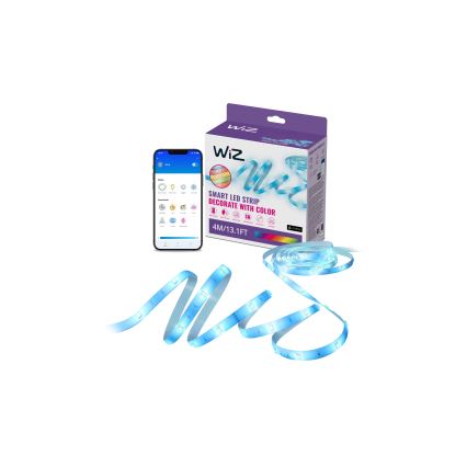 WiZ - Fita LED RGBW com regulação 4m LED/6,5/230V 2700-6500K Wi-Fi