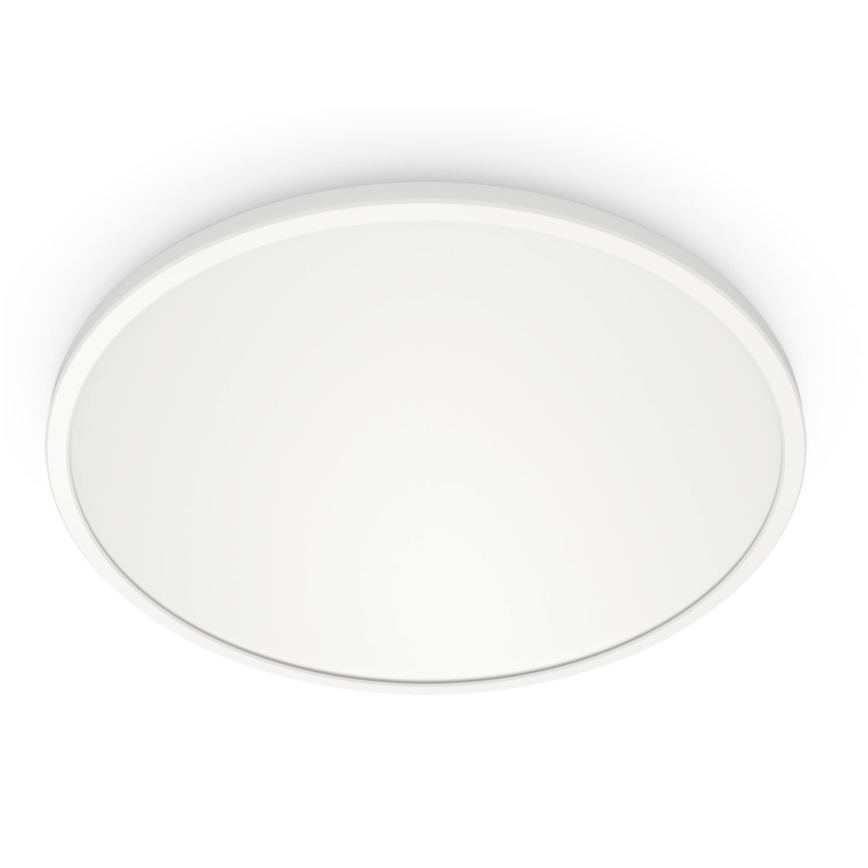 WiZ - Iluminação de teto LED com regulação do fluxo luminoso SUPERSLIM LED/14W/230V 2700-6500K Wi-Fi branco