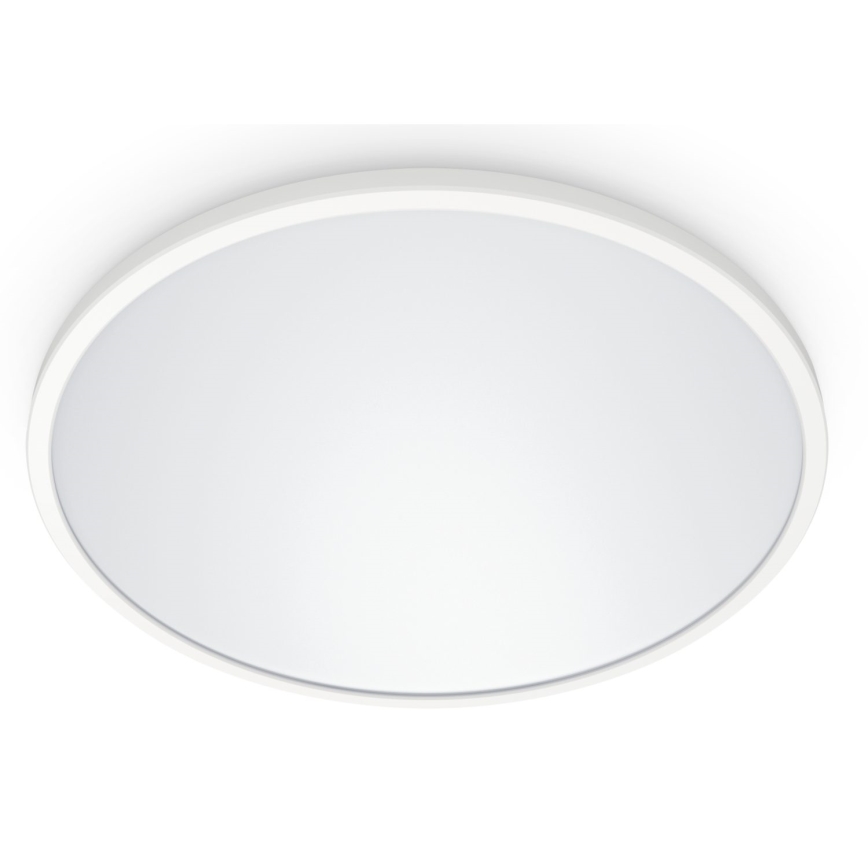 WiZ - Iluminação de teto LED com regulação SUPERSLIM LED/32W/230V 2700-6500K Wi-Fi branca