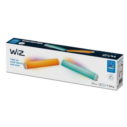 WiZ - CONJUNTO 2x Lâmpada LED RGBW Regulável BAR LED/5,5W/230V 2200-6500K Wi-Fi