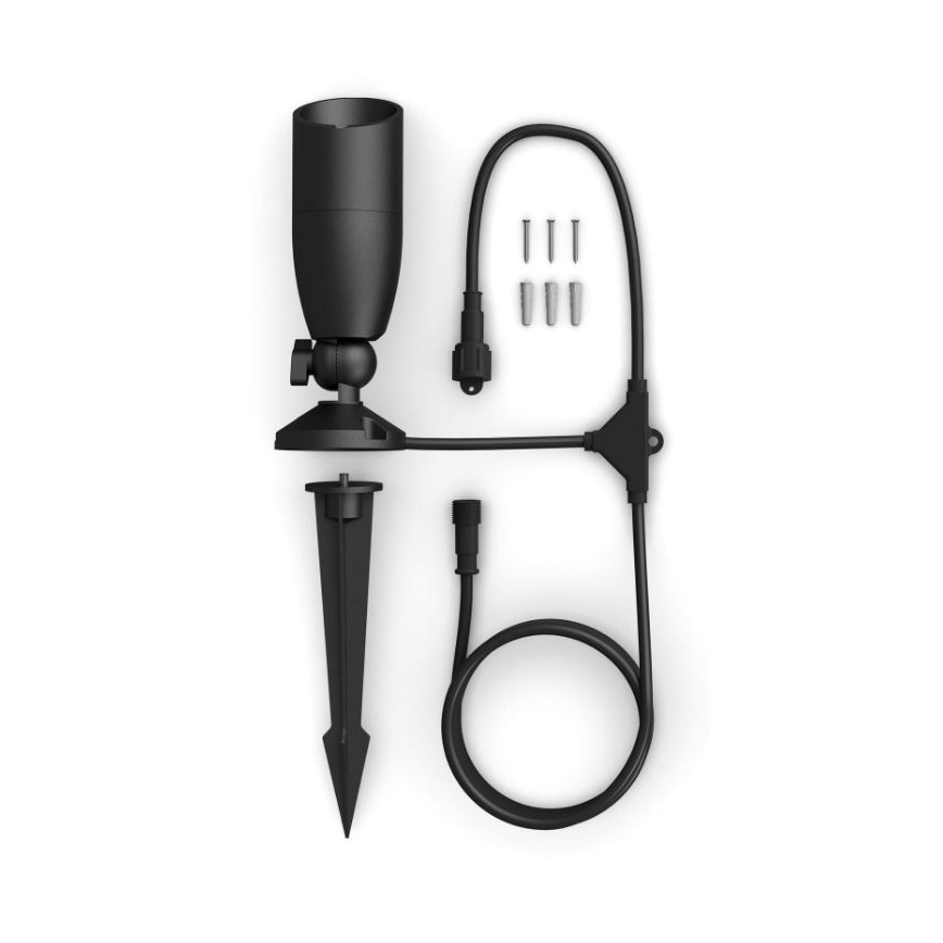 WiZ - LED RGBW Foco exterior com regulação SPOT LED/4W/12V 2700K-5000K IP65 Wi-Fi