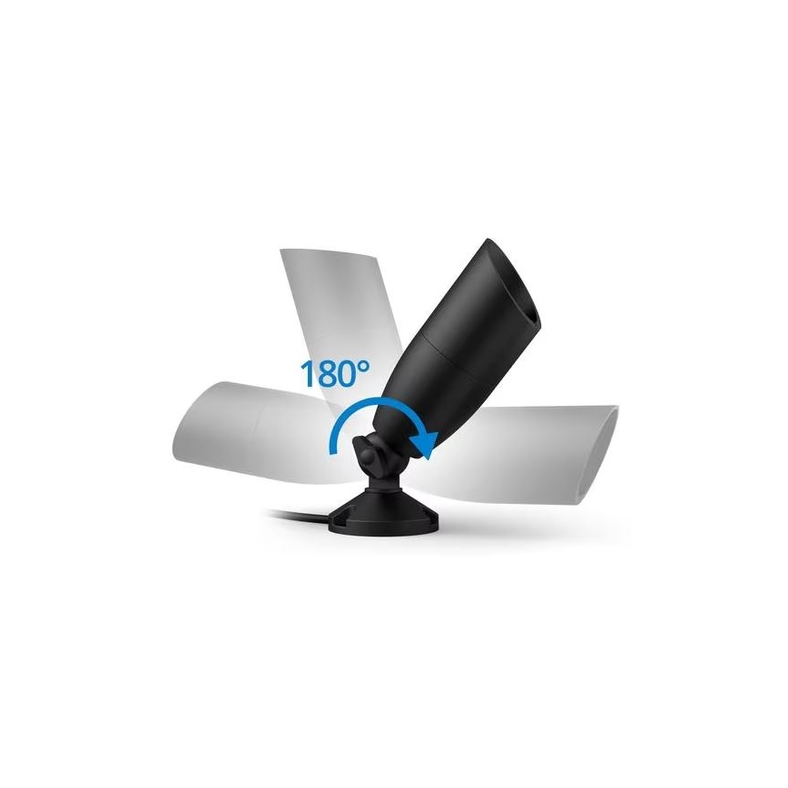 WiZ - LED RGBW Foco exterior com regulação SPOT LED/4W/12V 2700K-5000K IP65 Wi-Fi