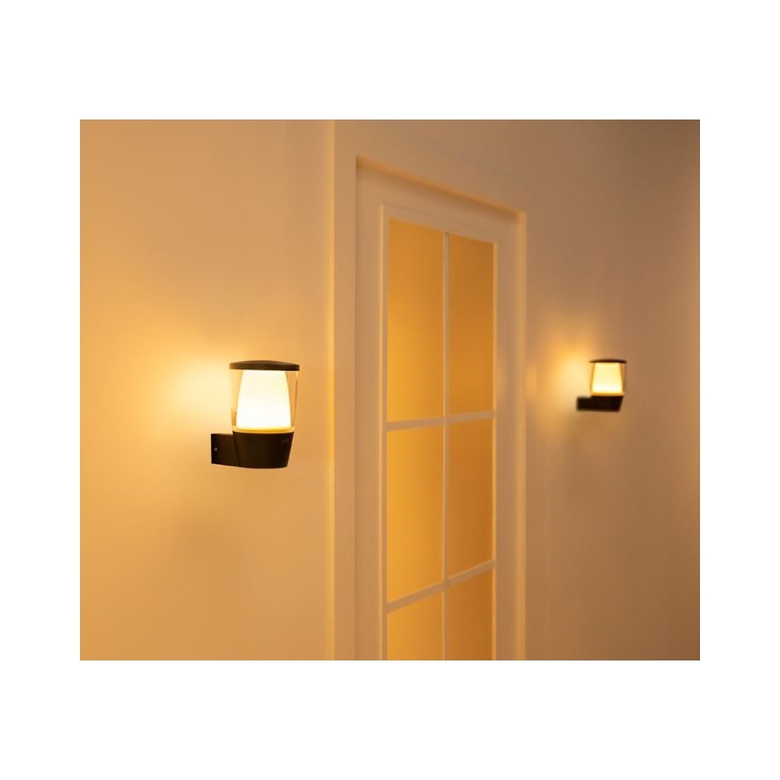 WiZ - LED RGBW Iluminação de parede exterior com regulação ELPAS LED/8,5W/230V 2700–5000K IP44 Wi-Fi