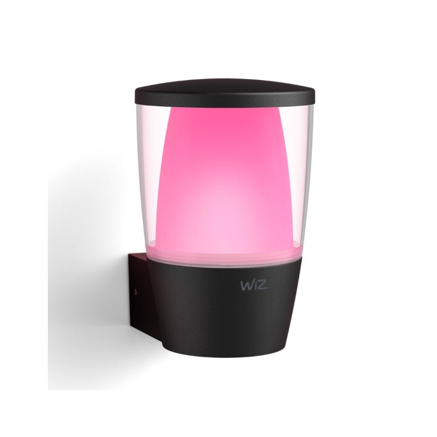 WiZ - LED RGBW Iluminação de parede exterior com regulação ELPAS LED/8,5W/230V 2700–5000K IP44 Wi-Fi