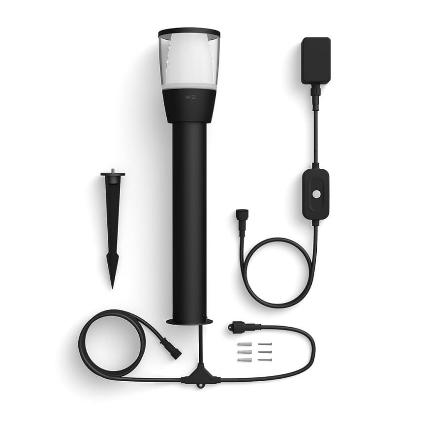 WiZ - LED RGBW Regulação exterior candeeiro ELPAS LED/4,8W/12/230V 2700-5000K IP65 Wi-Fi