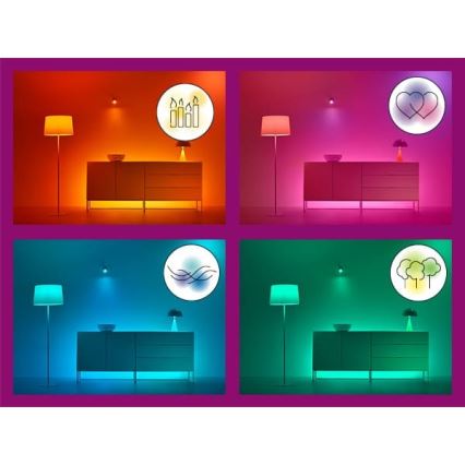 WiZ - Tira LED RGBW com regulação 3m LED/24W/230V 2700-5000K Wi-Fi