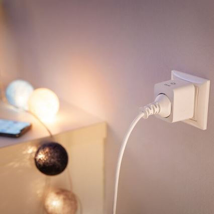 WiZ - Tomada inteligente E 2300W + medidor de potência Wi-Fi