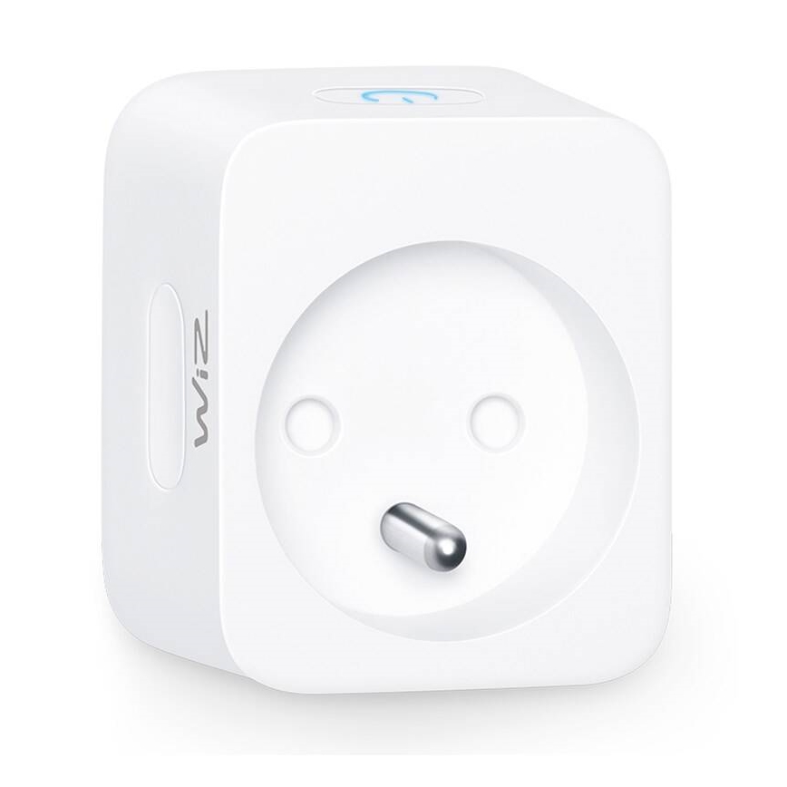 WiZ - Tomada inteligente E 2300W + medidor de potência Wi-Fi