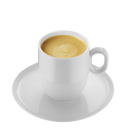 WMF - CONJUNTO 2x Chávenas de café com um pires BARISTA 170 ml branco