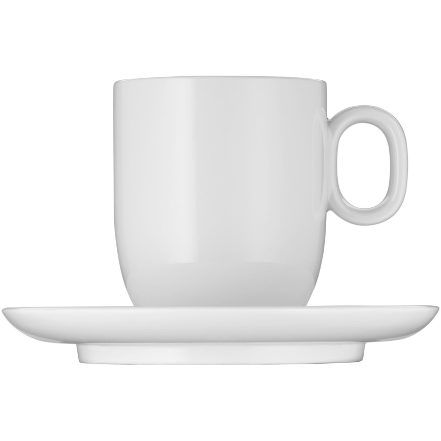 WMF - CONJUNTO 2x Chávenas de café com um pires BARISTA 170 ml branco