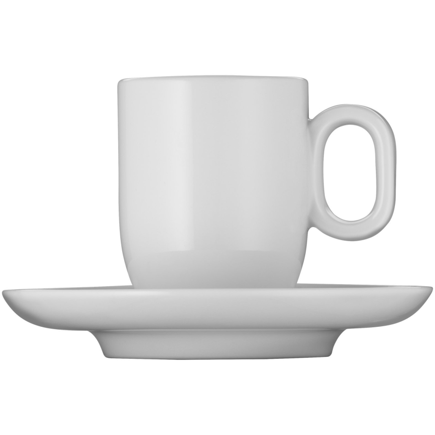 WMF - CONJUNTO 2x Chávenas de café expresso com pires BARISTA branco