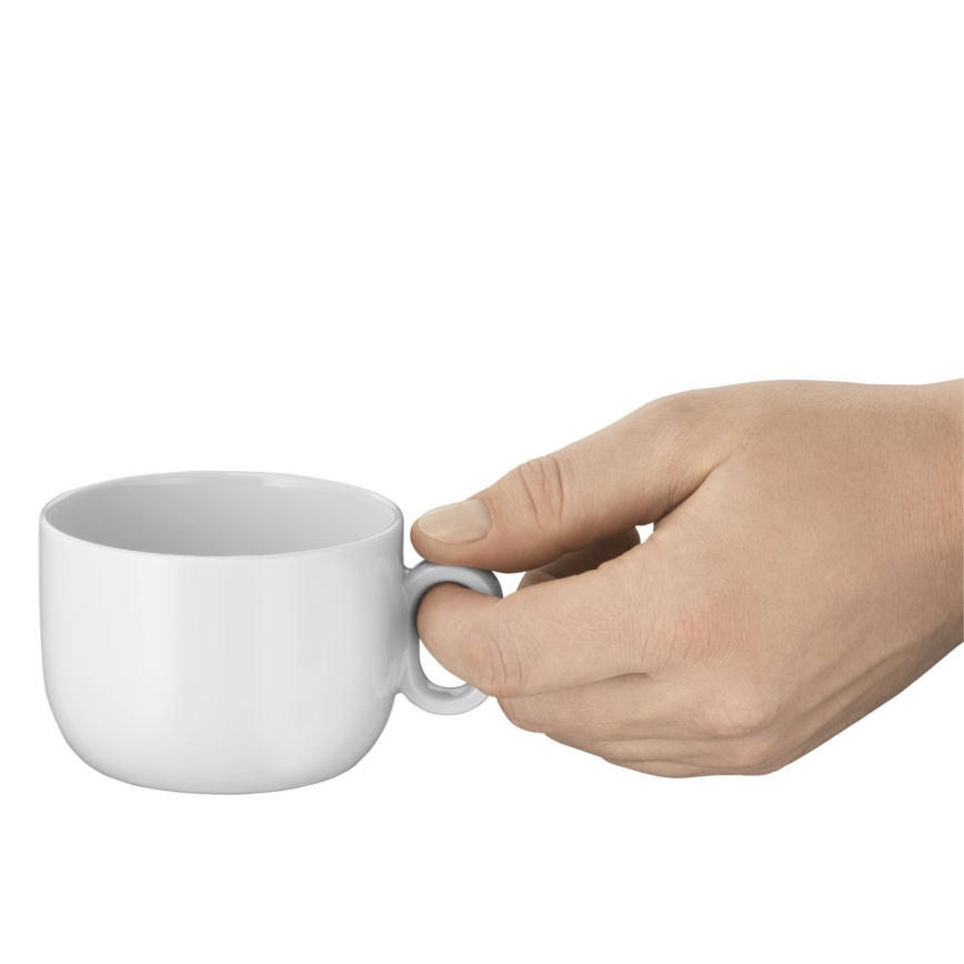 WMF - CONJUNTO 2x Chávenas para cappuccino com um pires BARISTA 160 ml branco