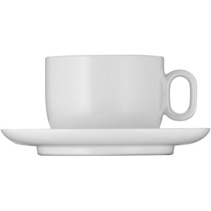 WMF - CONJUNTO 2x Chávenas para cappuccino com um pires BARISTA 160 ml branco