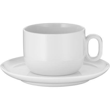 WMF - CONJUNTO 2x Chávenas para cappuccino com um pires BARISTA 160 ml branco