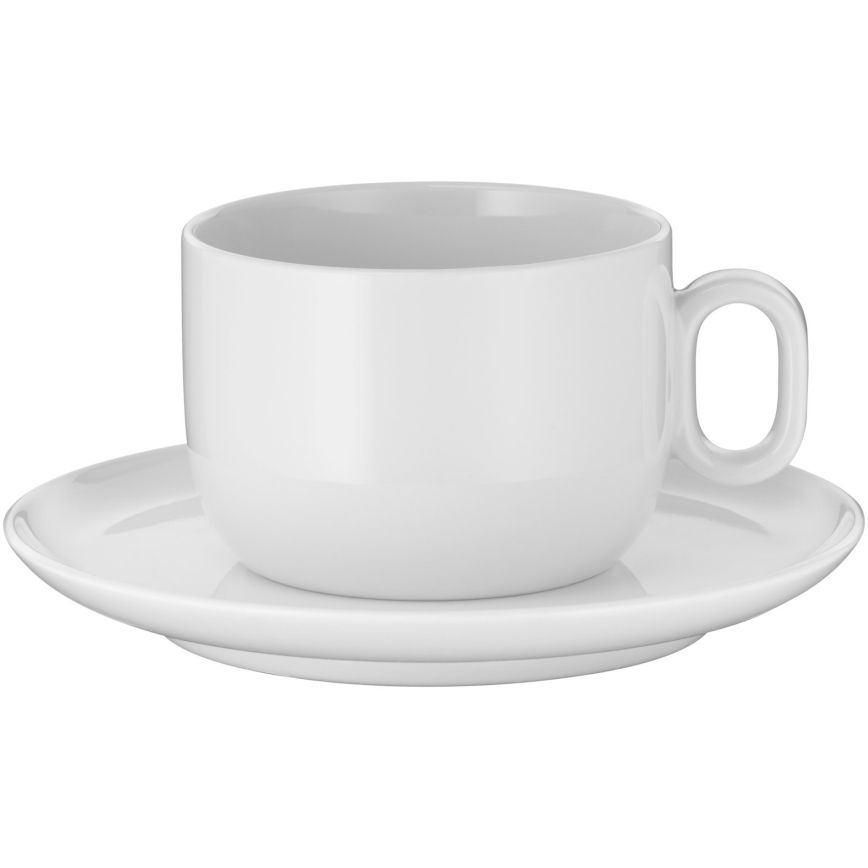 WMF - CONJUNTO 2x Chávenas para cappuccino com um pires BARISTA 160 ml branco