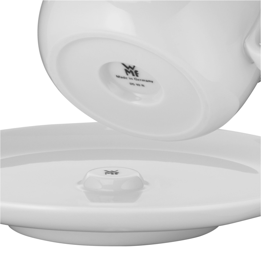 WMF - CONJUNTO 2x Chávenas para cappuccino com um pires BARISTA 160 ml branco