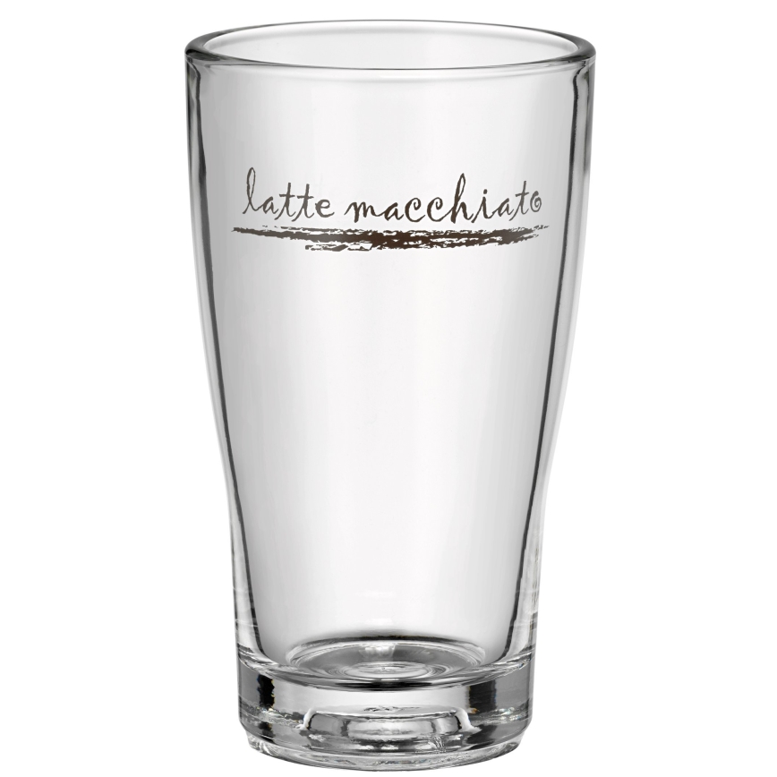 WMF - Conjunto de chávenas e colheres para latte macchiato CLEVER & MORE 6 unid.