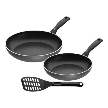 WMF - Conjunto de frigideiras 2 unid. PERMADUR INSPIRE 24/28 cm + utensílio para virar alimentos