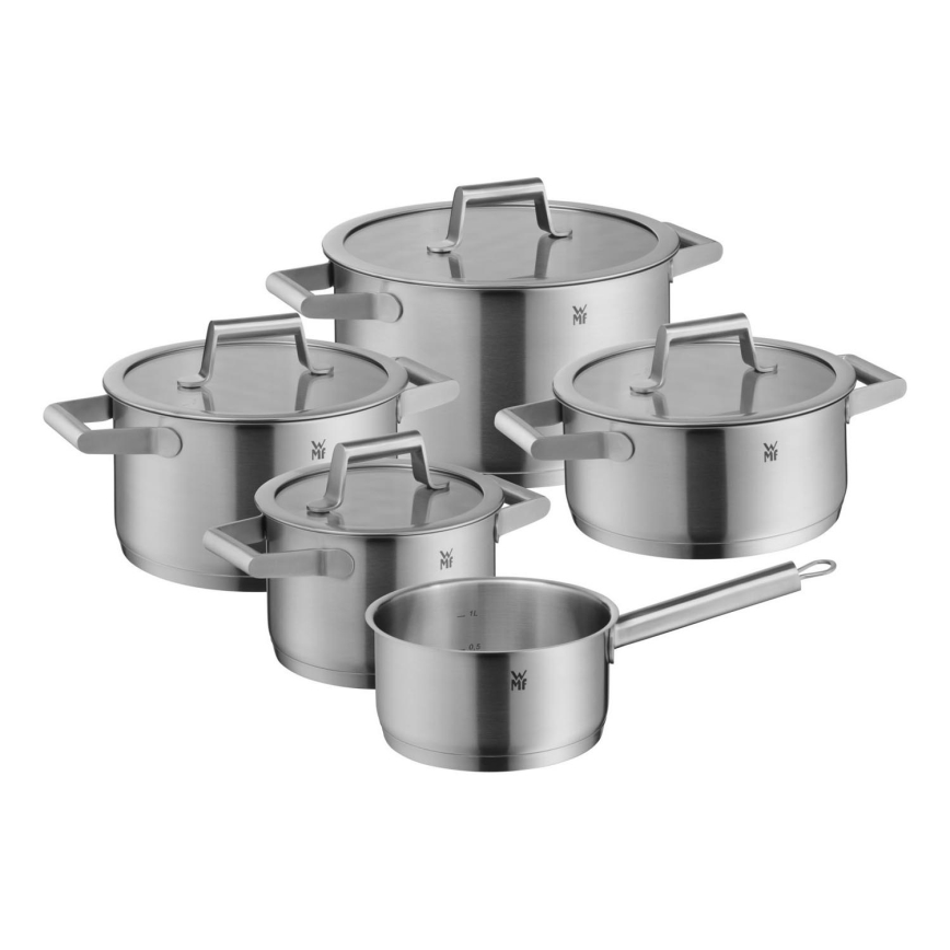 WMF - Conjunto de panelas 5pcs COMFORT LINE aço inoxidável