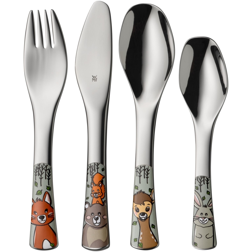 WMF - Conjunto de talheres e loiça para crianças FOREST FRIENDS 6unid.